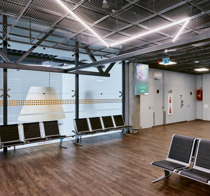 Wall Digital Screen K-DC-55-04, Non-Schengen Departures Hall, Kaunas Airport