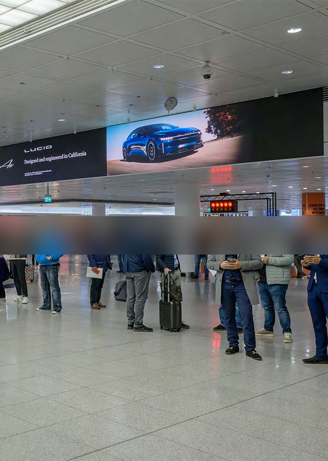 Welcome Wall, Terminal 2 Pick-Up Area, Munich Airport